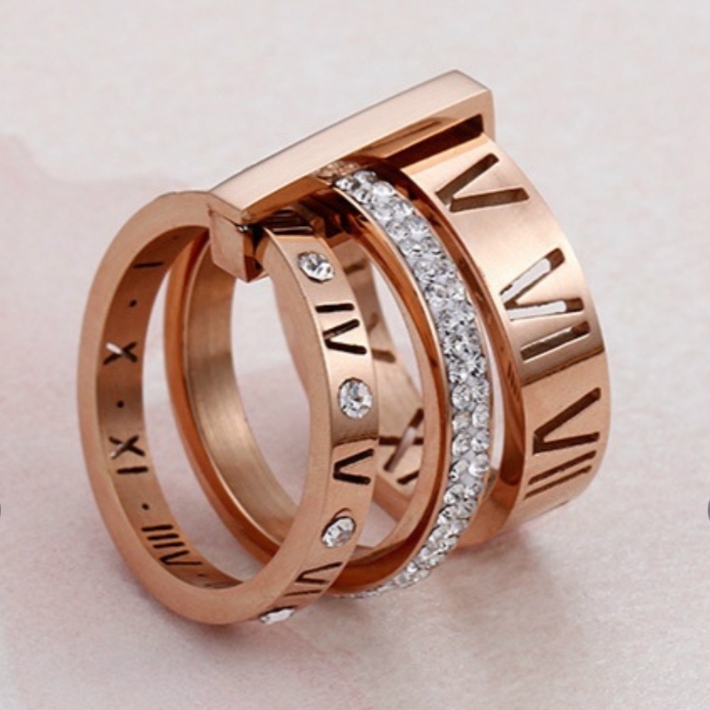 Stacked ring set - Picture 2 of 5
